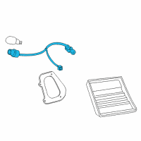 OEM Lexus LS600h Socket & Wire Diagram - 81585-50160