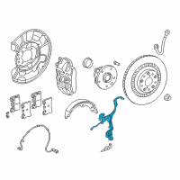 OEM 2021 Lexus LC500 Wire, Skid Control Sensor Diagram - 89516-11030