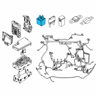 OEM Ford Focus Relay Diagram - GU5Z-14N089-C