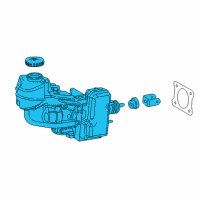 OEM 2020 Toyota Prius Prime Brake Booster Diagram - 47050-47832