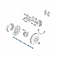 OEM 2012 Nissan Juke Sensor Assembly Anti Ski, Rear Diagram - 47900-1KA0B