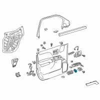 OEM 2017 GMC Sierra 3500 HD Lock Switch Diagram - 84643949