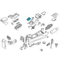 OEM Hyundai Indicator Assembly-Shift Lever Diagram - 84957-G3100-TRY