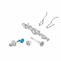 OEM 2009 Kia Sorento Gear Set-Final Diagram - 532103E151