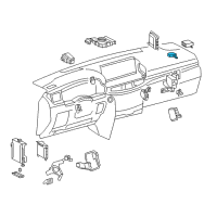 OEM 2018 Toyota Land Cruiser Control Module Diagram - 89100-60031