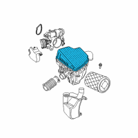 OEM 2003 Dodge Neon Cover-Air Cleaner Diagram - 4891021AA