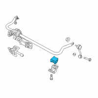 OEM 2022 Jeep Gladiator BUSHING-STABILIZER Bar Diagram - 68251384AB