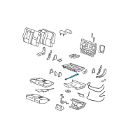 OEM 2012 Cadillac Escalade ESV Strut Diagram - 15930099