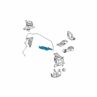 OEM 2017 Toyota Yaris Insulator Diagram - 43409-52020