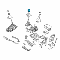 OEM 2020 Jeep Wrangler Transmission Shifter Diagram - 5YM78TX7AC