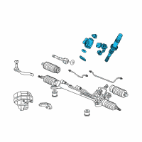 OEM Acura Body Unit, Valve Diagram - 53640-SJA-A04