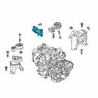 OEM 2019 Honda Accord Bracket, Torque Rod Diagram - 50690-TWA-A51