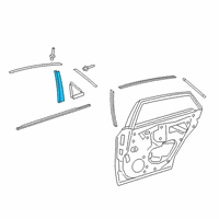 OEM 2019 Toyota Avalon Applique Diagram - 75761-07030