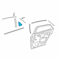 OEM 2019 Toyota Avalon Applique Diagram - 67470-07010