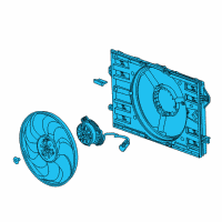 OEM 2019 Buick Envision Fan Module Diagram - 84190683