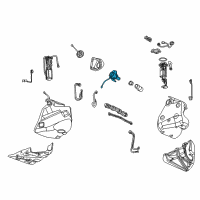 OEM 2004 Chevrolet Corvette Pipe-Fuel Tank Filler Vent Diagram - 10322554