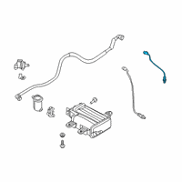 OEM 2021 Hyundai Palisade Sensor Assembly-Oxygen, FRT(LH) Diagram - 39210-3L110