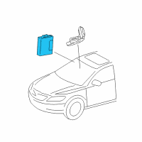 OEM 2015 Toyota Camry Control Module Diagram - 89780-06041