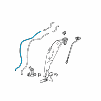 OEM 2016 Acura RLX Tube 750 Diagram - 76800-T0A-P30