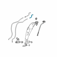 OEM 2021 Honda Clarity Tube Washer Diagram - 76853-TRT-A01