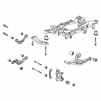 OEM Saturn Knuckle Nut Diagram - 24433051