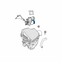 OEM 2004 Dodge Neon Sensor-Throttle Position Diagram - 68405577AA