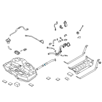 OEM 2021 Hyundai Veloster N Clamp Assembly Diagram - 31141-D3500