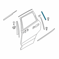 OEM 2020 BMW X5 COVER, WNDW FRAME, C-COLUMN, DO Diagram - 51-35-7-429-393