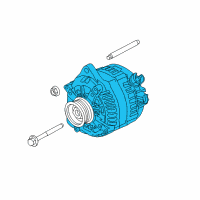 OEM Ford F-150 Alternator Diagram - CL3Z-10346-B