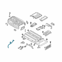 OEM 2018 Lincoln MKZ Vent Tube Diagram - DG9Z-10A818-A