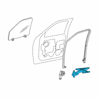 OEM 2002 Lincoln Blackwood Regulator Diagram - 1L3Z-1623208-AA