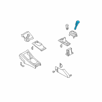 OEM 2012 Nissan Versa Knob Assy-Control Lever, Auto Diagram - 34910-ZV92A