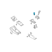 OEM 2009 Nissan Versa Knob-Control Lever Diagram - 32865-EM40B