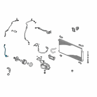 OEM Honda CR-V Pipe B, Receiver Diagram - 80342-S9A-003