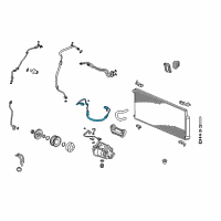 OEM Honda Hose, Discharge Diagram - 80315-S9A-013