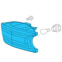 OEM 2012 Toyota 4Runner Signal Lamp Diagram - 81511-35340