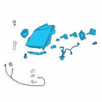 OEM 2008 Cadillac CTS Composite Headlamp Diagram - 22755331