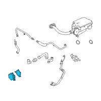 OEM 2013 Ford F-250 Super Duty Vacuum Pump Diagram - BC3Z-2A451-B