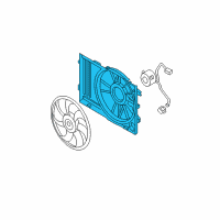 OEM Hyundai Tucson SHROUD-Radiator Diagram - 25350-0L400