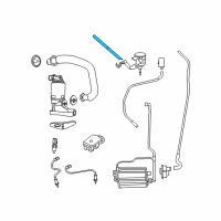 OEM Chrysler Aspen Hose-Emission Vacuum Diagram - 52855787AC