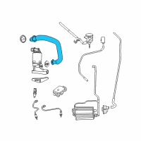 OEM Ram Dakota EGR Tube-EGR Diagram - 53032853AC