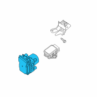 OEM 2007 Nissan Altima Anti Skid Actuator Assembly Diagram - 47660-JA00A