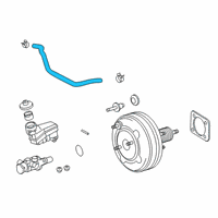 OEM 2020 Lexus ES350 Hose, Union To Check Diagram - 44773-33190