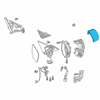 OEM 2016 Honda Civic Skullcap L (Brilliant Sporty Blue Metallic) Diagram - 76251-TBA-A11ZJ