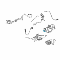 OEM 2002 Chrysler Town & Country Hose-CANISTER To Vent Valve Diagram - 4861438AA