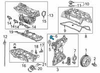 OEM 2022 Honda Civic O-Ring (A) Diagram - 91307-RPY-G01