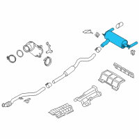 OEM 2015 BMW 435i Gran Coupe Rear Exhaust Flap Muffler Diagram - 18-30-8-632-771