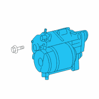 OEM 2007 Dodge Ram 1500 Starter Motor Diagram - 56029274AA