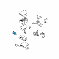 OEM 2007 Hyundai Tucson Module Assembly-ETACS & Receiver Diagram - 95400-2E223