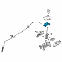 OEM 2022 Kia Rio Bracket Assembly-Shift Lever Diagram - 46730F0100